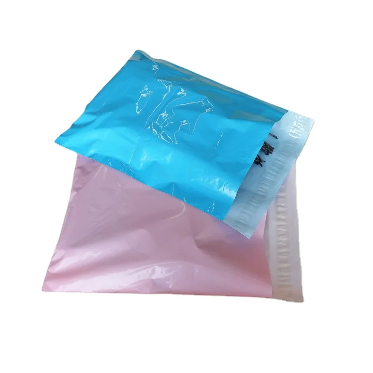 Personalized Plastic PVC PE Emballages Colis Stock Mailing Bags Small Bag Mailers