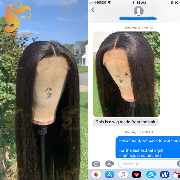 One Single Donor Pure Raw Indian Hair, Raw Virgin Indian Human Hair Directly From India, Cuticle Aligned Temple Hair From India