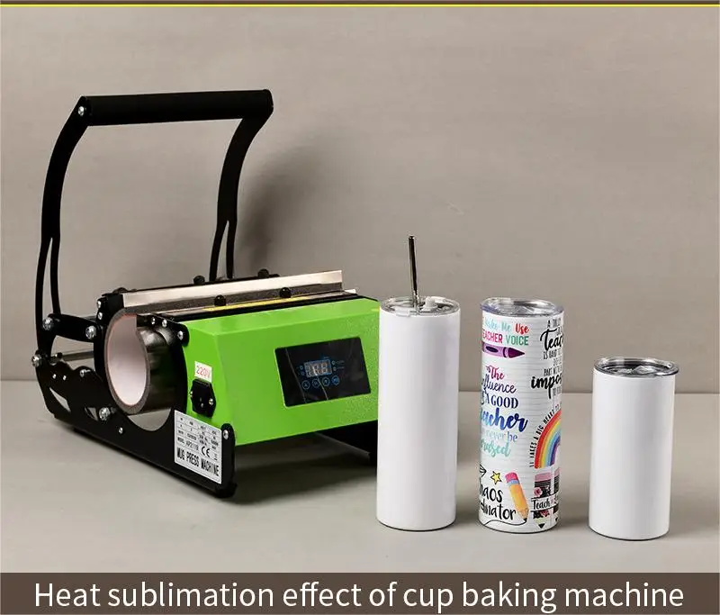 Customized 20oz automotive straight tube suction tube heat sublimation heat transfer printing stainless steel insulated cup