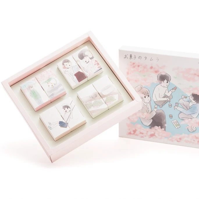 Custom Logo Lid and Base Chocolate Gift Packaging Two Piece Premium Cookie Folding Box with Insert