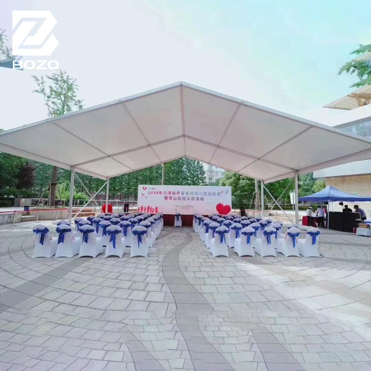 Bozo Hot Sale Outdoor Large Clearspan Heavy Duty Temporary Warehouse Tent For Sale