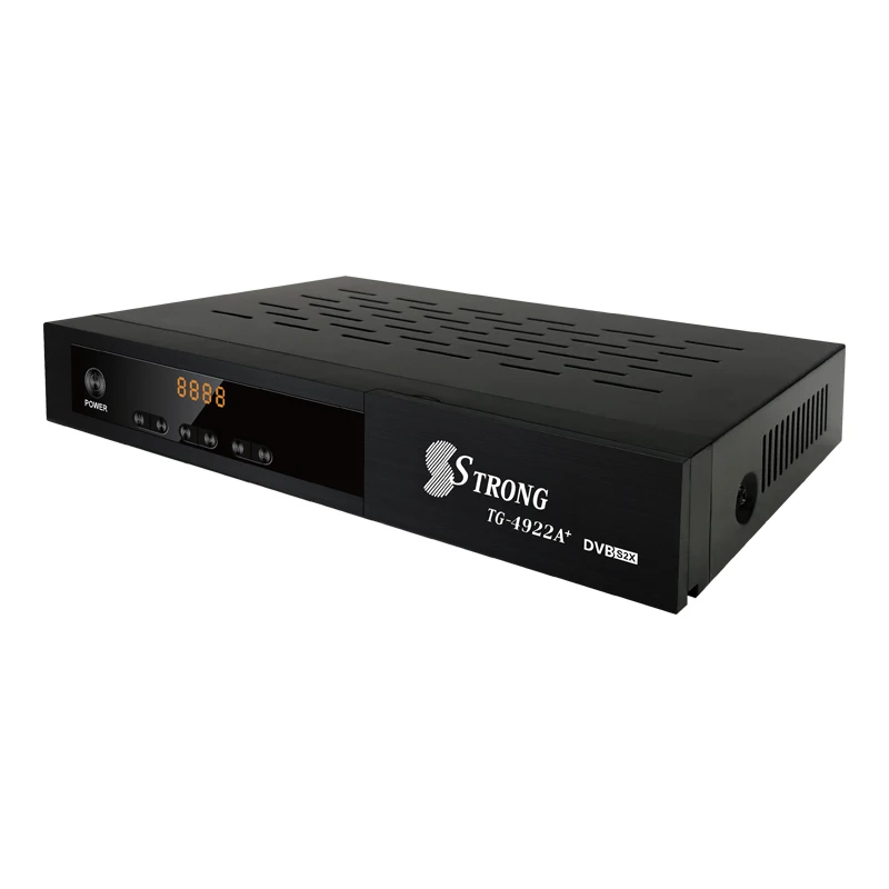 SSTRONG 4922A+ New smart receiver dvb s2  box v8 digital tv decoder che si attacca con presa  mi  set top box remote cont