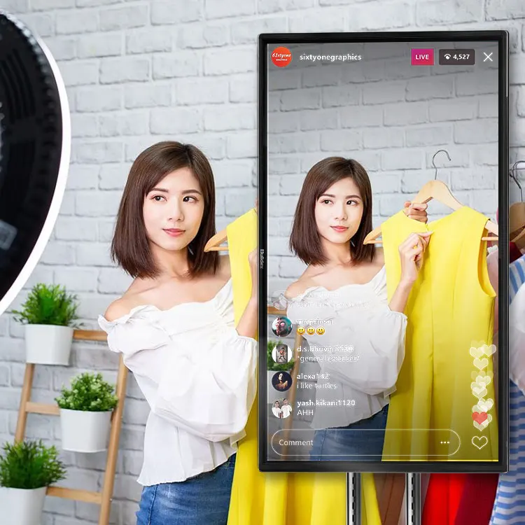 Bulldex Wholesale China Live Show Machine Live Broadcasting Equipments Stand Interactive Screen For Sale