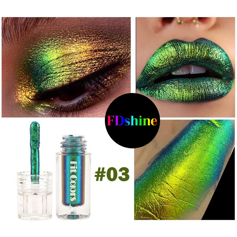 Multi Chrome Pigment Multi-chrome Shade Shifting Pigments Metallic Glitter Chameleon Eyeshadow Shiny Smokey Eye Shadow
