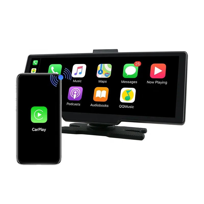 Wireless 10.26 Inch Carplay Adapter Android Auto Dongle Smart Multimedia Car Play Ai Box with G-sensor ADAS