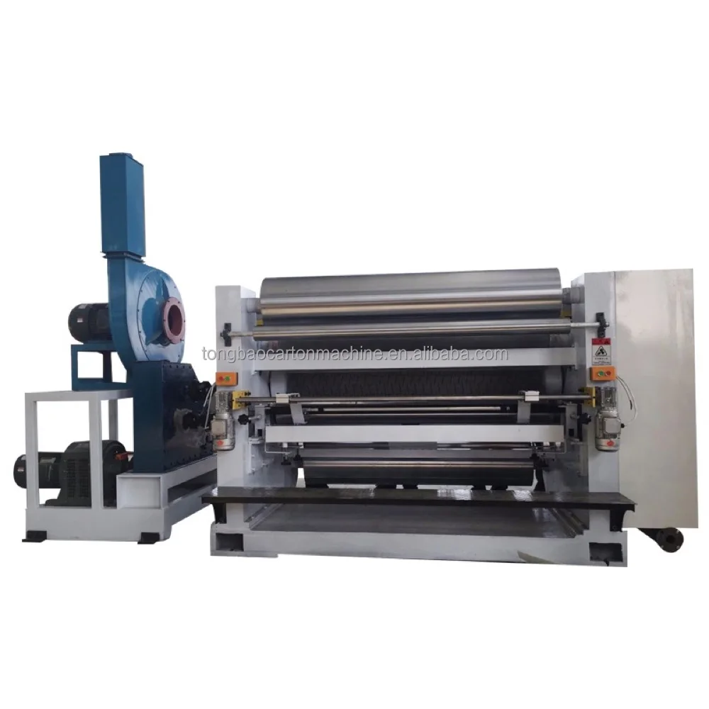 SF Manufacture Single Facer E Flute Corrugation Corrugated Cardboard Maker Machine Price