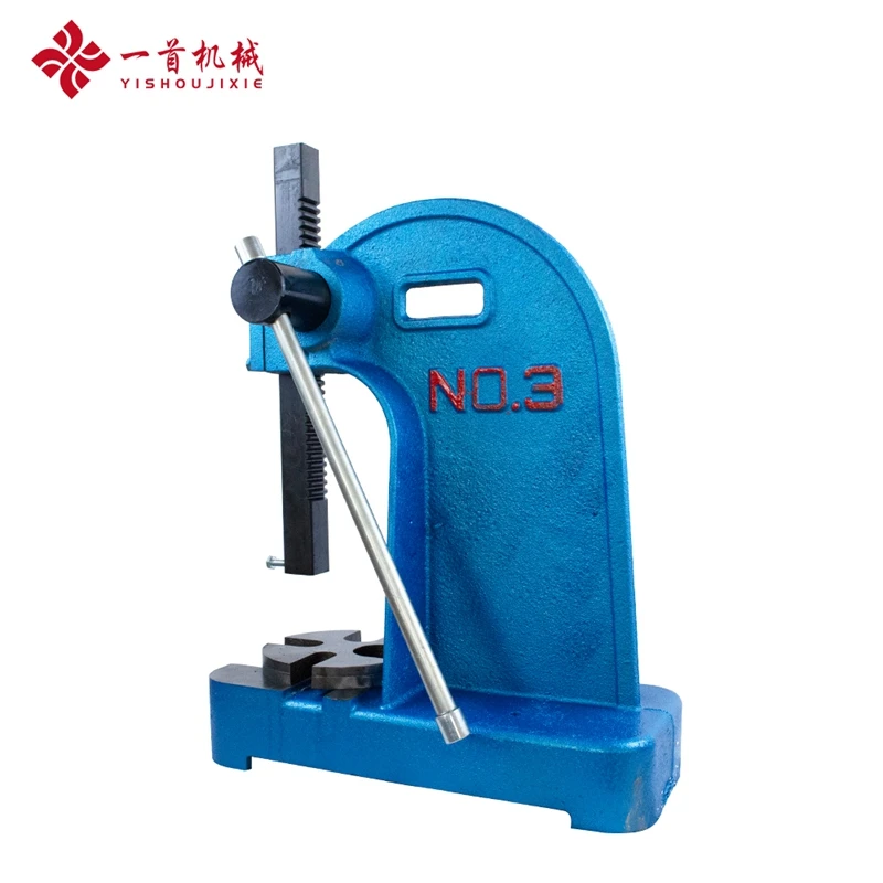 2022 New Style Manual Punch Tablet Press Machine Precision Ratchet Arbor Press