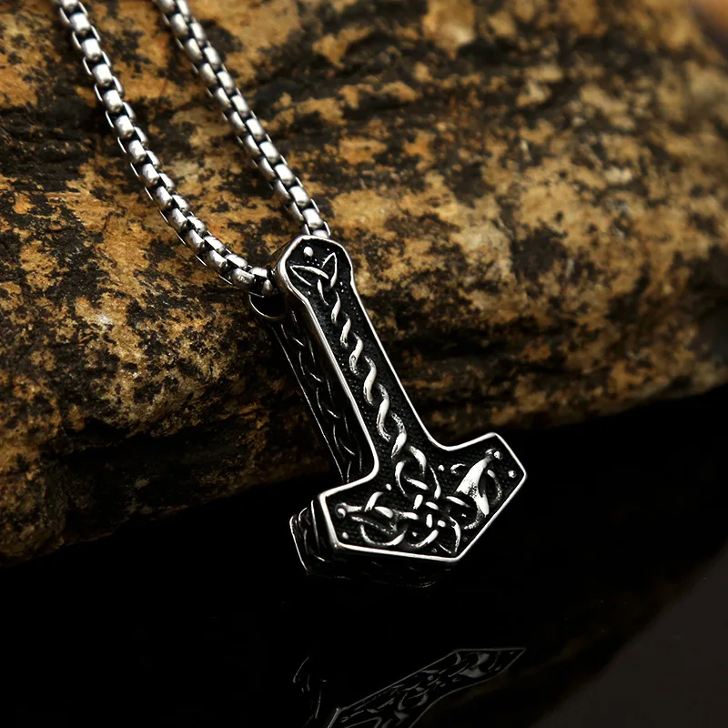 Viking якорь кулон Shuangluo VBB008 винтажное модное ожерелье пиратский корабль Якорь Ювелирные изделия из нержавеющей стали