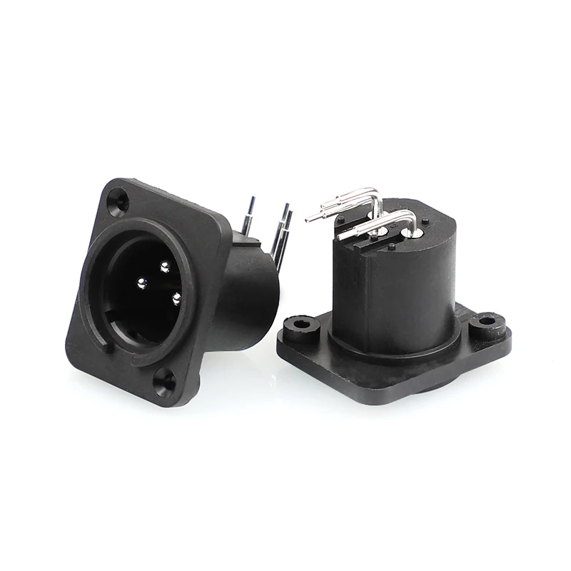 Mini Xlr Din 3 Pin Aviation Connector To 3.5mm Adapter