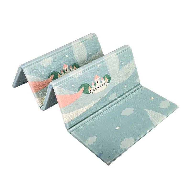 Cute Soft Baby Mat For Children Foldable Crawling Mat ground Floor