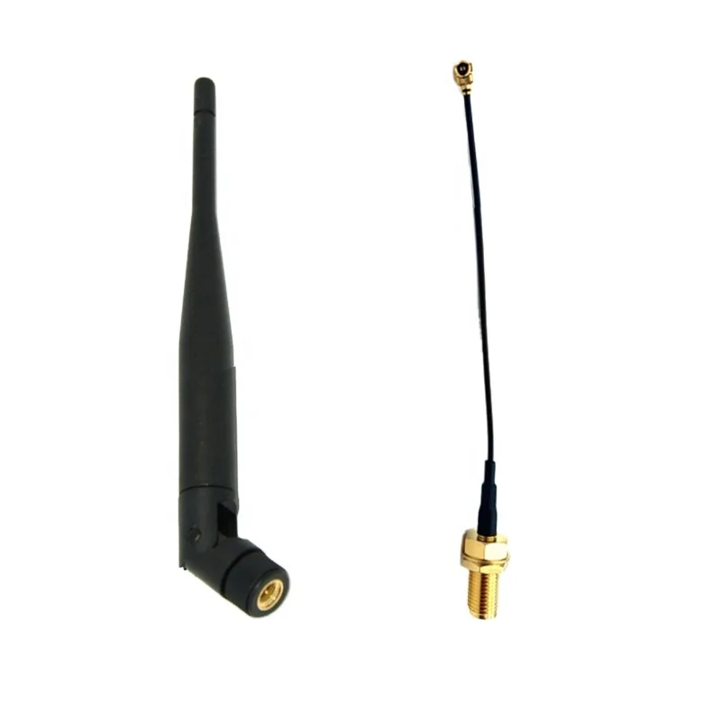  Удлинительный шнур UFL к разъему антенны SMA whip ОТРЕЗОК кабеля female IPX 1 13 20 см 2 4G 5 дБ Wi-Fi