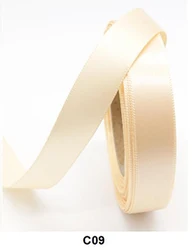 Hot Sale Yellow Color 1 Inch 25mm High Quality Christmas Satin Ribbon