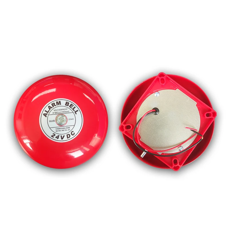 24V electric fire alarm bell with strobe light conventional fire alarm system alarm bell