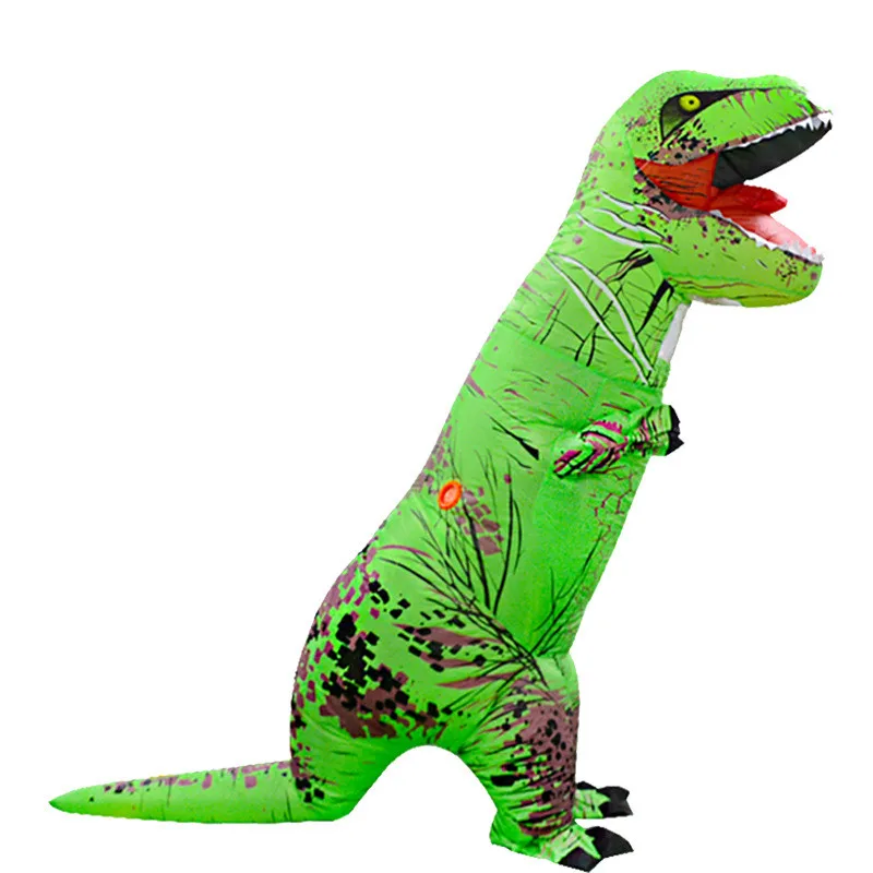 Inflatable Dinosaur Costume Air Blow up Funny Party Halloween Costumes for Adult