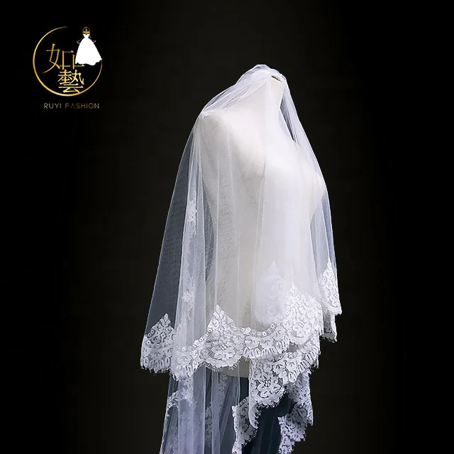 
2021 Hot sell Fashion Wedding veil High Quality bridal veil Premium Tulle veil 