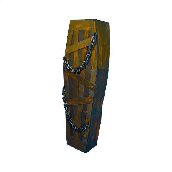 
Halloween decor Animated 5 feet Coffin Spooky Halloween Prop Yard Haunted House Decoration Shaking and voice control 