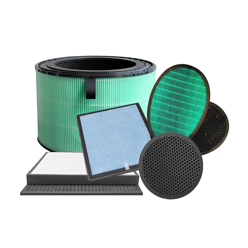 popular air purifier parts fits for LG brands air filters hepa & carbon customize
