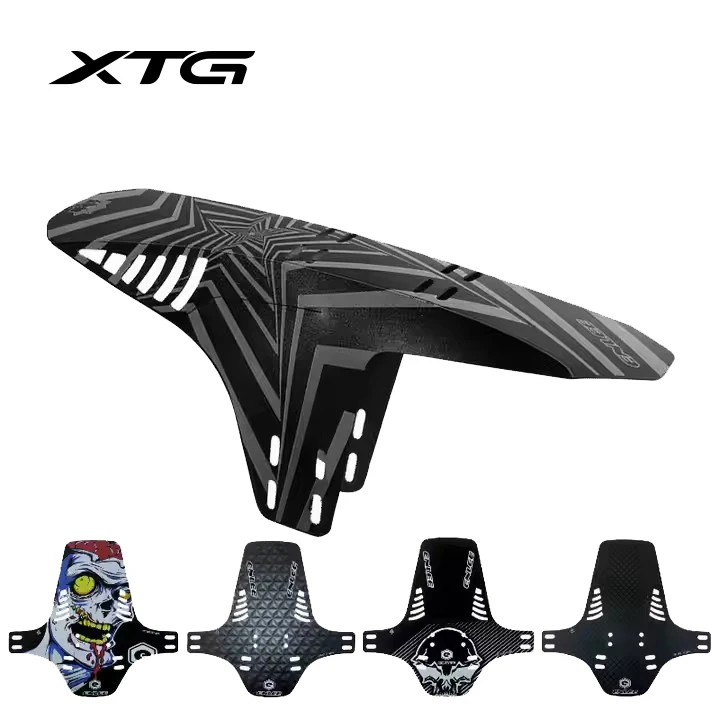XUNTING Quick Release PP Plastic Mini Mtb Mountain Bike Bicycle Mudguard