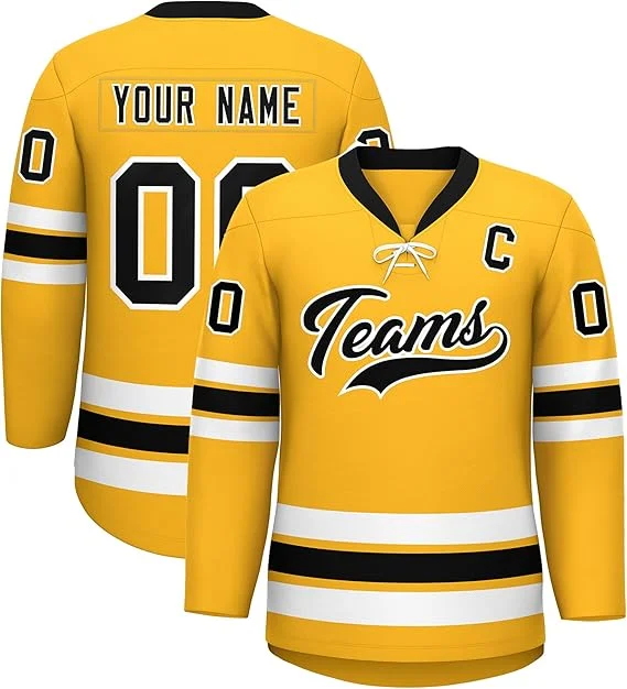 Tonton Sports custom 2024 New tackle twill embroidered hockey jerseys fast turnaround hockey uniform jersey hockey