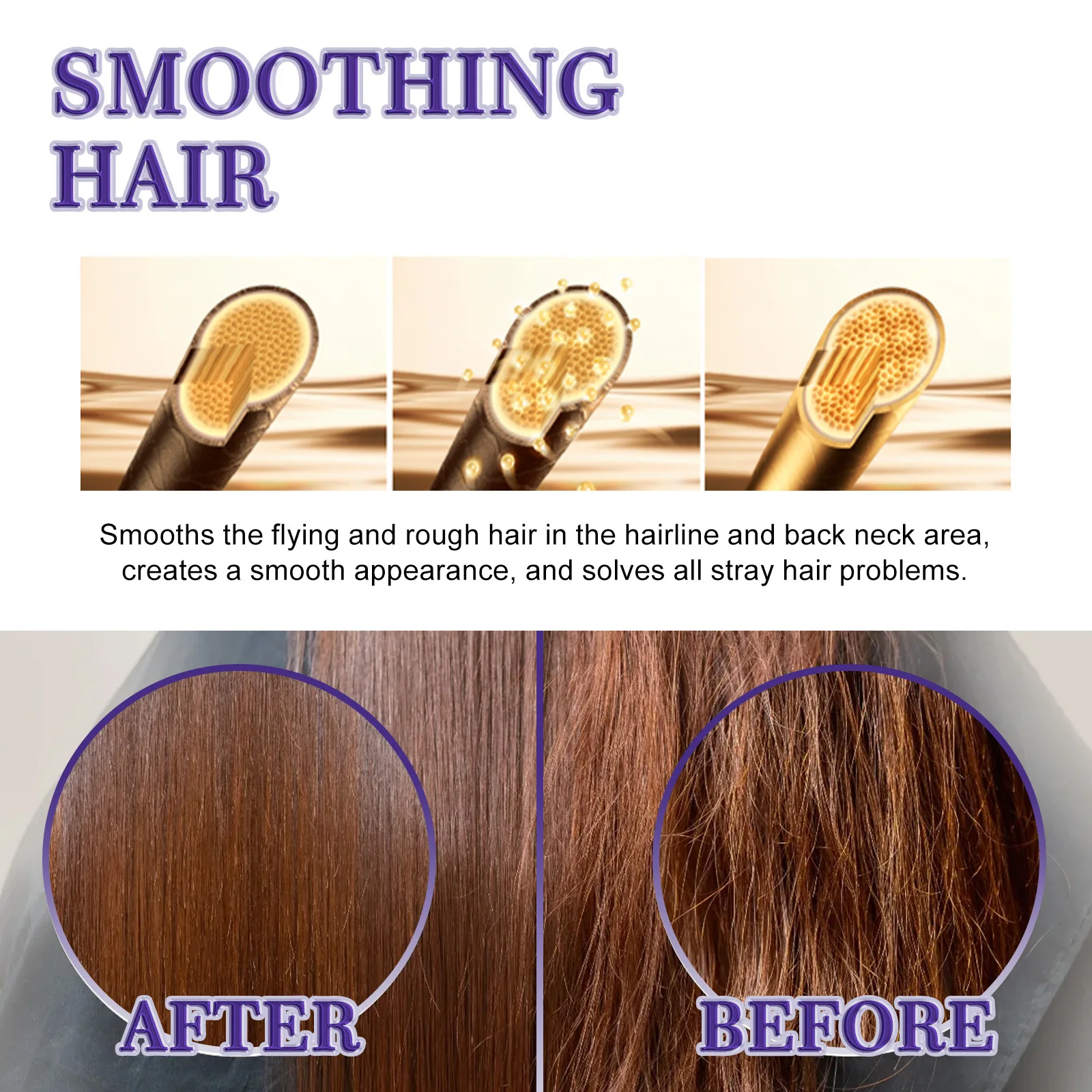 EELHOE Private Label Strong Hold Long Lasting Hair Styling Wax Control Stick