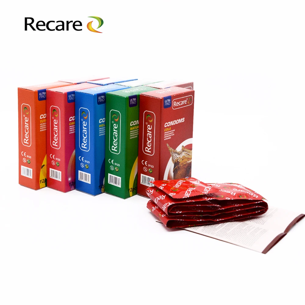 Natural Rubber Latex cheaper manufacture flavoured recare condom for man
