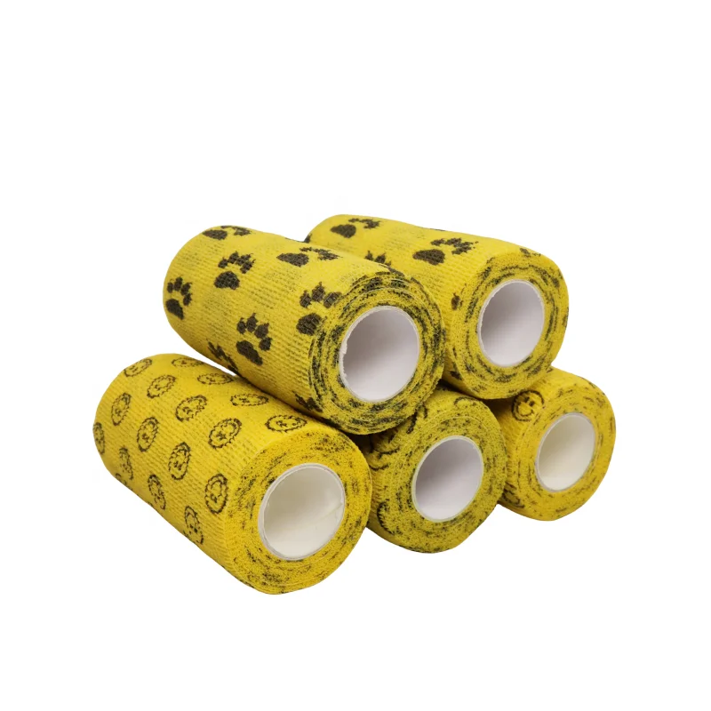 Printed Horse Bandages Veterinary sports tape adhesive bandages cohesive bandages
