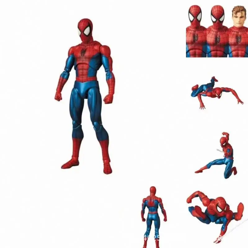Hot sale 16cm anime super hero spider mans 075 action figure Movable joints PVC collection model toy for gifts