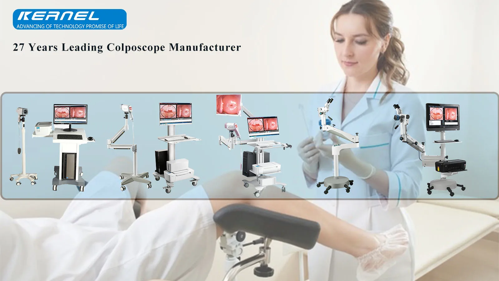 KN-2200I china colposcopy for gynecology to bay handy vaginal video colposcope portable gynecology colposcope supplier for sale
