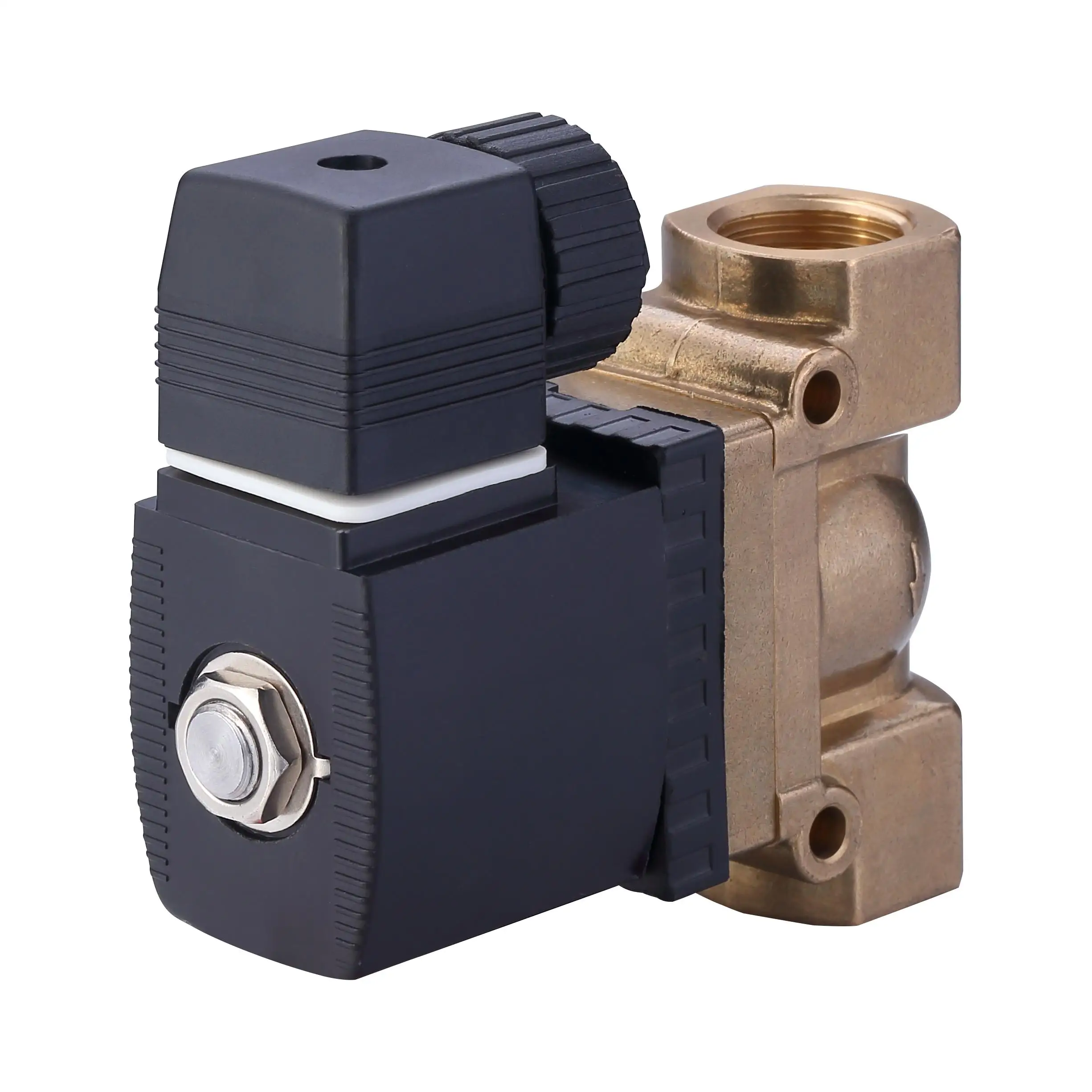 SB116 High Temperature  12V 24V Normally Closed Diaphragm Solenoid Valve Stainless Steel 220V AC Solenoid Valve