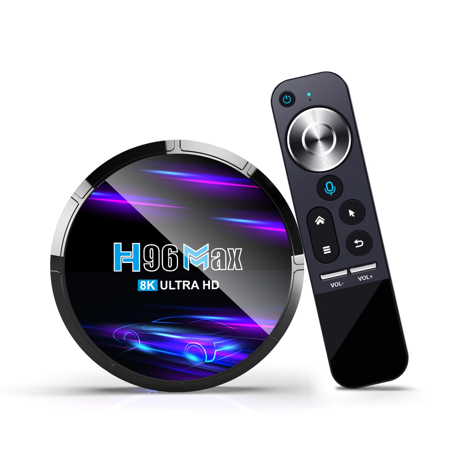 2023 new Smart Android 12.0  H96 MAX M6  tv box support 8k 100M net port allwinner H618 streaming Box 2.4G voice remote control