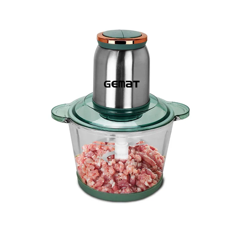 3 Litre Bazhou Home Kitchen Stainless Steel Mini Food Colors Meat Chopper New Mincer Electric Meat Grinder Sale Blender Daging