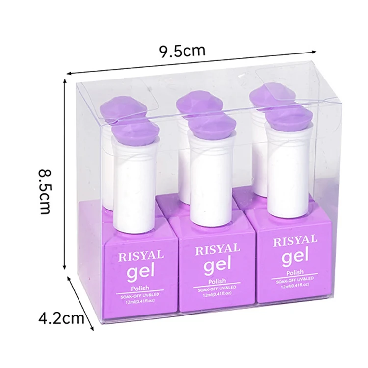 Huati Sifuli RubioAroma Professional Nail Color polish Long Lasting Semi Permanent 12ml 6pcs Uv Led very good Nail Gel Polish