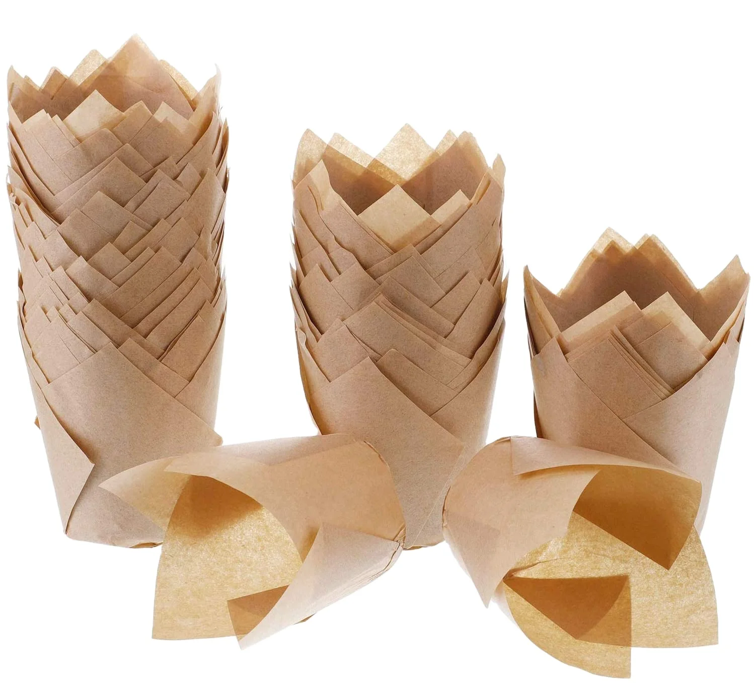 Bakest tulip muffin baking cups paper liners wrapper case cake paper baking cupcake