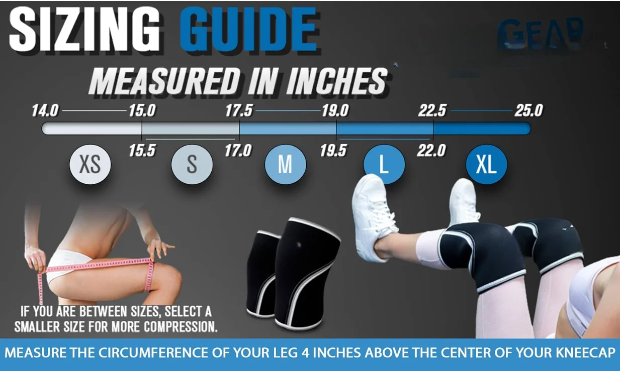 Factory Wholesale Rodilleras Weightlifting Weight Lifting 7mm Neoprene Elastic Strong Compression Knee Sleeves Powerlifting