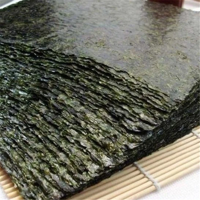 Japanese Style Sushi Nori Roasted Seaweed Nori Dried Yaki Nori 100Sheets