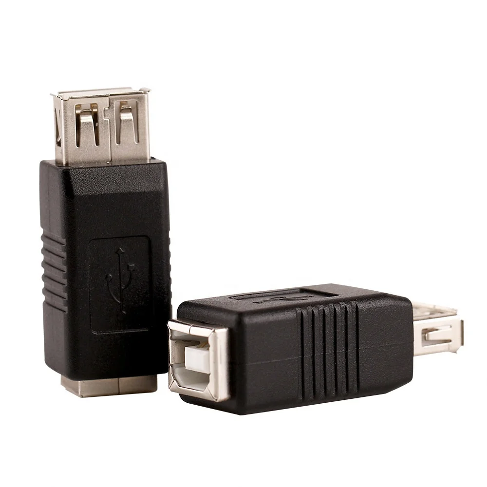 Стандартный конвертер принтера USB 2 0 A мама в B адаптер для сканера F/F соединитель