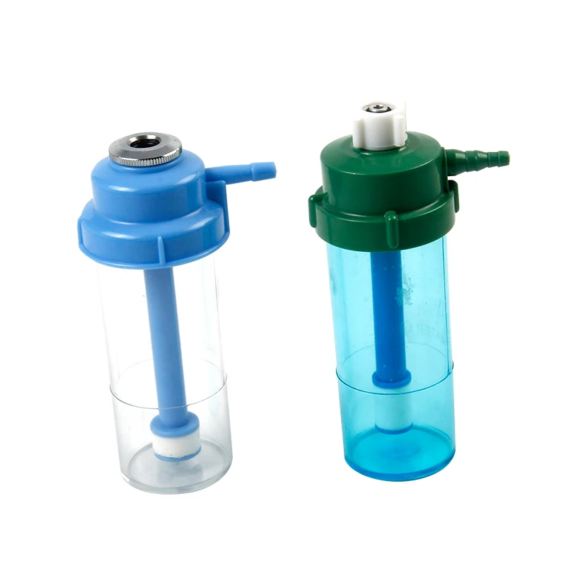 MEDEASE Hospital Humidifier Bottle For Oxygen Disposable Humidifier Can Oxygen Jar Humidifier Bottle For Oxygen Flow Regulator