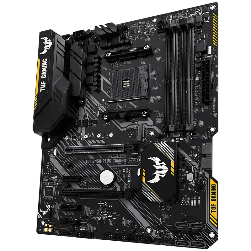 Подходит для SUS TUF B450-PLUS Беспроводная игровая материнская плата (B450/разъем AM4) с PCI Express 16X USB розетки