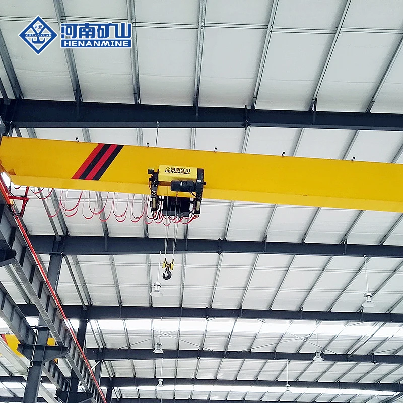 Henan Mine single girder European bridge crane 5 ton for warehouse