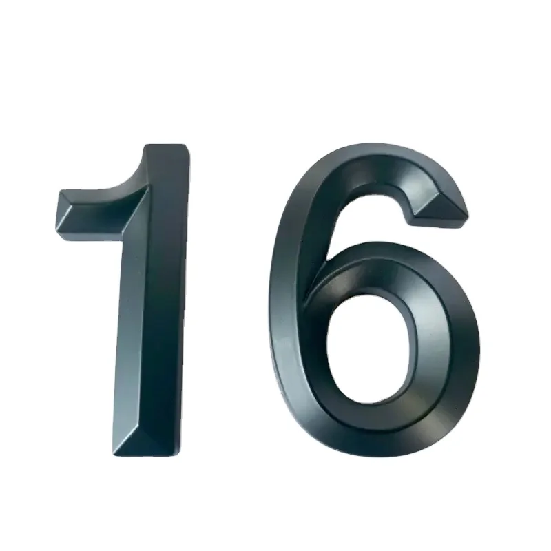 3D Plastic Door Numbers Hotel Room Address Door Numbers House Numbers