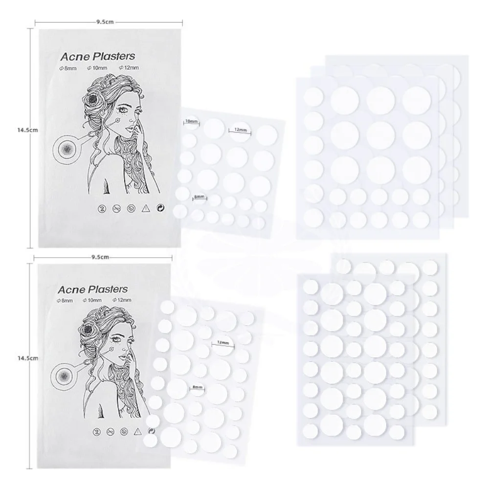 Customized Waterproof Invisible Ultra Thin Hydrocolloid Acne Acne Patches for Acne Healing
