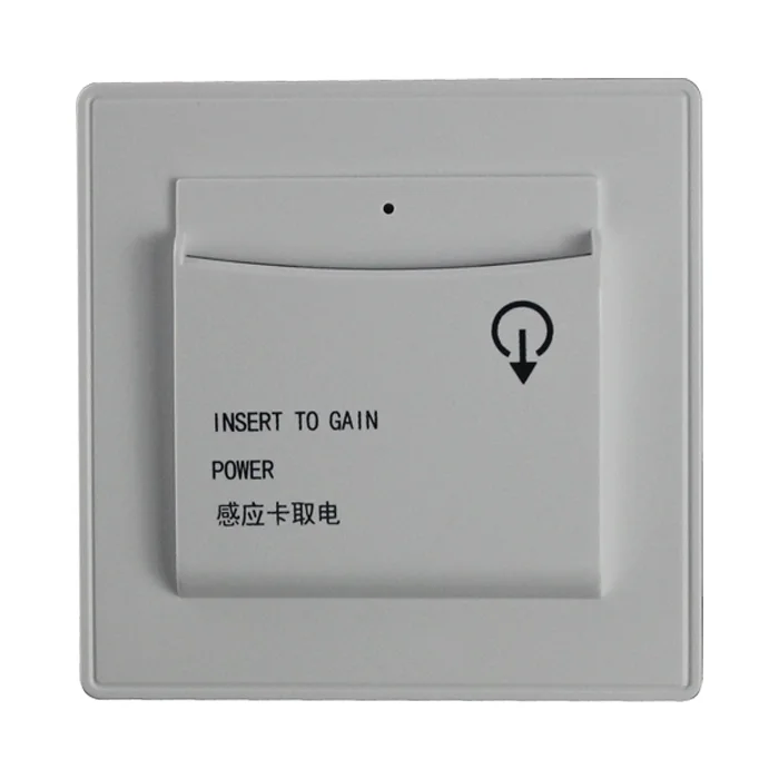 Energy Saving Switch Hotel Card Key Switch Electric Power Switch For Hotel Room Using