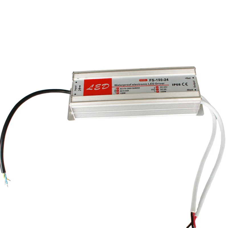 100W AC DC Waterproof 12V 24 Variable Power Supply IP67 LED Single Output Power Supply Switching