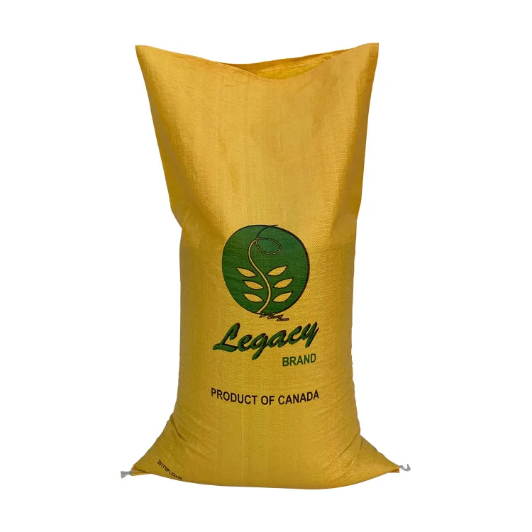 Eco Friendly Large 25kg 50kg Plastic Wheat Flour Grain Packing Bag