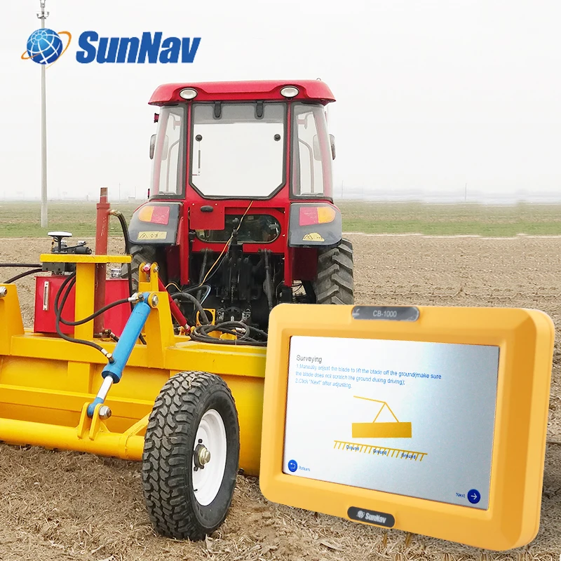 SunNav GPS land leveling system AG1000 Trimble Vertical Point RTK Grade Control Trimble Field Level II system