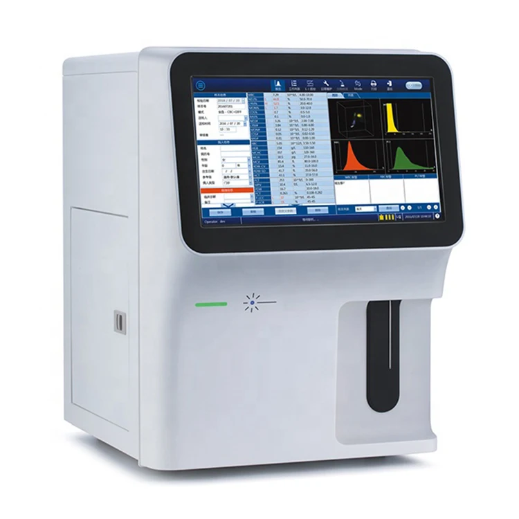 5 Part Auto Hematology Analyzer Stable Performance Hematology Analyzer Price