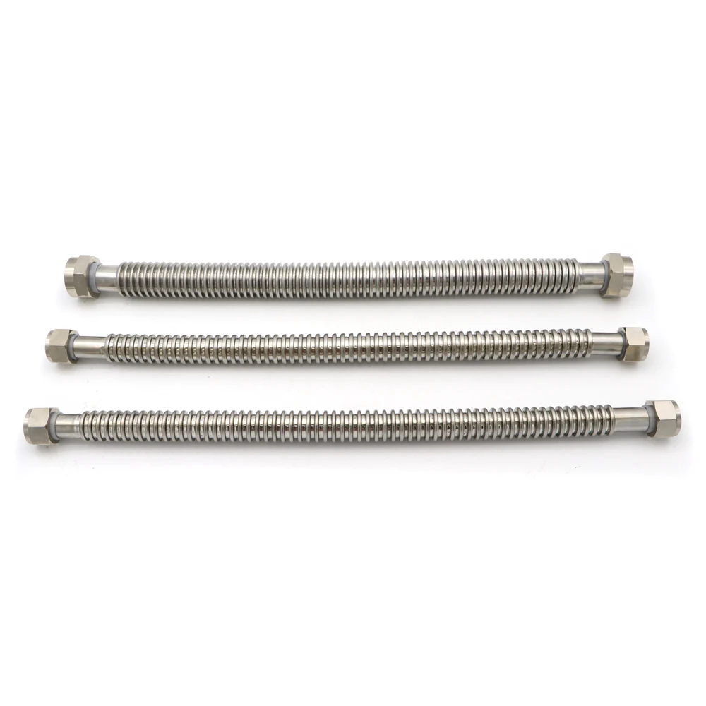Stainless steel Flexible Hose Tubing corrugated bendable water hose pipe