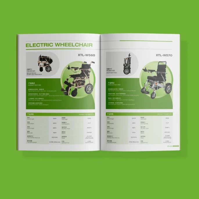 High Volume A4 Paper Printing Flyers Brochures Booklets Instruction Manuals Printing