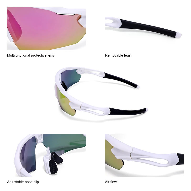 Wholesales Top Quality Brand Frame HB-516 Sun Glasses Polarized Lens Men Sports Sunglasses Goggle Uv400 Eyewear Manufacturer