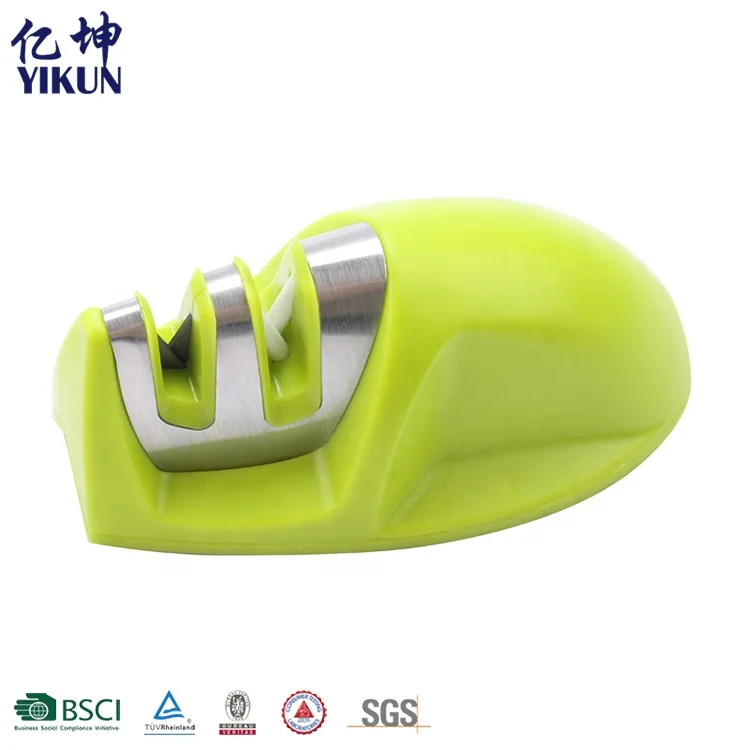 Professional Kitchen Knife Sharpener 2 Stage Kitchen Sharpening Tool With Non Slip Base Sharpening Kit